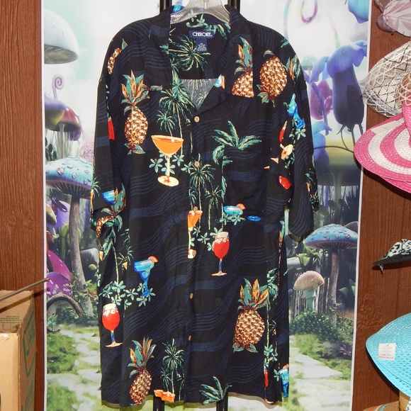 Cherokee Other - 🔖CHEROKEE Tropical Hawaiian w/Pocket Size 2XL